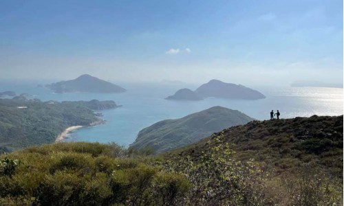 A secret view of Sai Kung Hiking Route