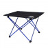 MasterTool - Camping Foldable Table Hard Top, Blue