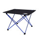 MasterTool - Camping Foldable Table Hard Top, Blue