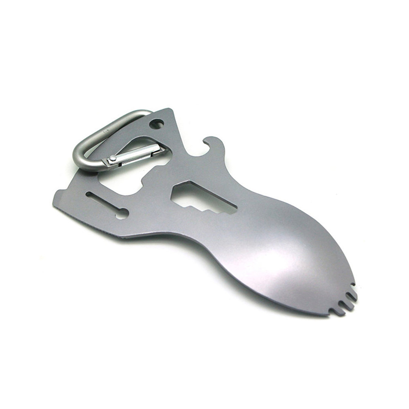 MasterTool - Stainless Steel Spork Multi Tool Camping Utensil，2 SETS