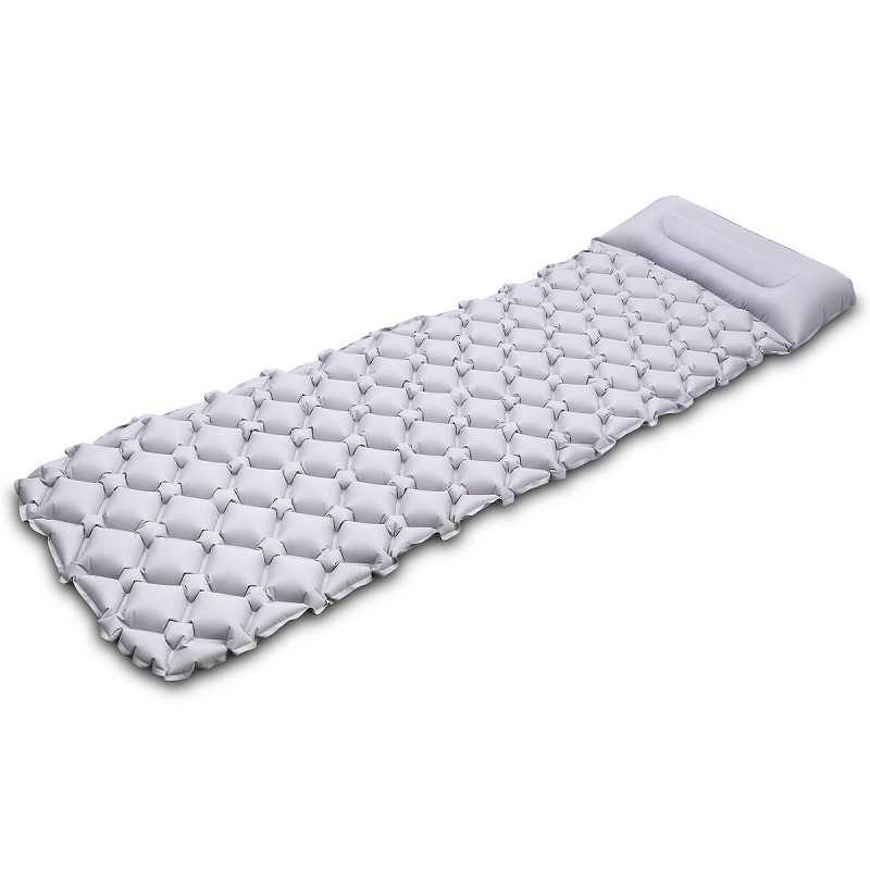 MasterTool - Single Ultralight Inflatable Sleeping Mat, Grey