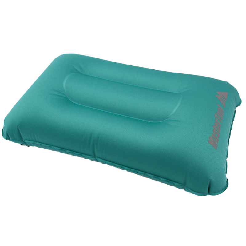 MasterTool - Ultralight Inflatable Camping Travel Pillow，peacock blue