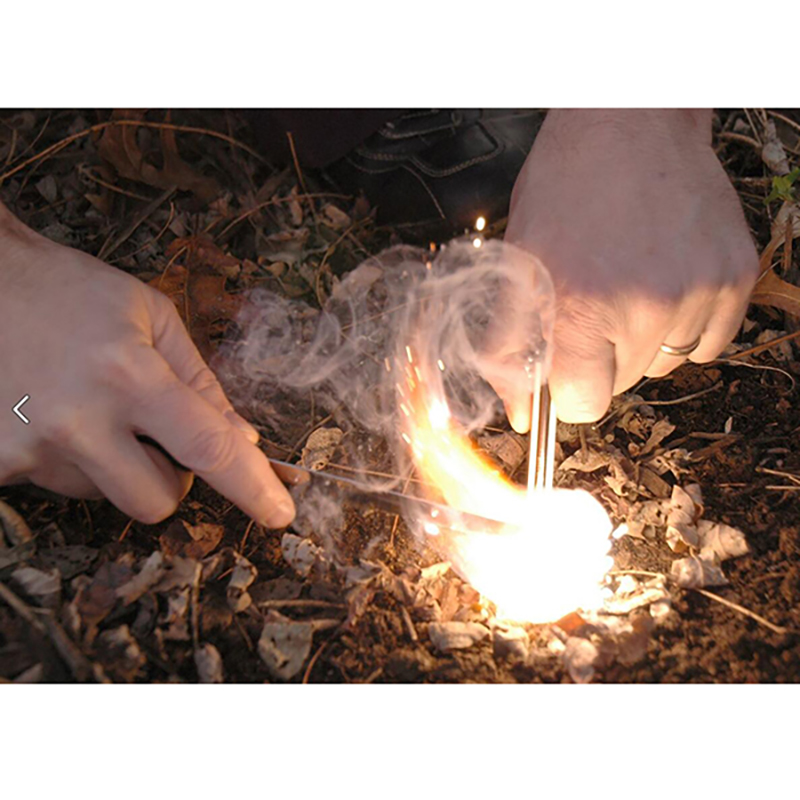 MasterTool - Mag Bar, Fire Starter with Flint, for Camping, Backpacking, Hiking, Emergency and Outdoor Survival