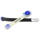 MasterTool - LED Armband Light, Running Light with Reflective Tape, Blue
