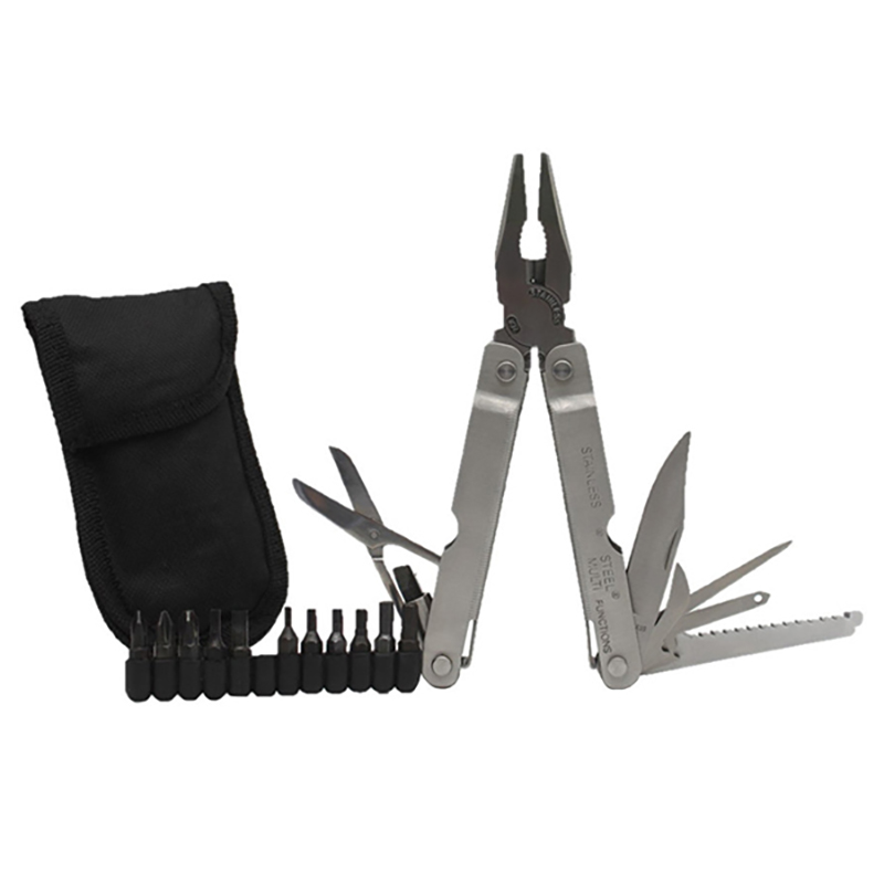 MasterTool - Multi Tool with Nylon Pouch & Screw Bits