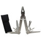 MasterTool - Multi Functional Tool Pliers Knife with Nylon Pouch (All Stainless Steel)