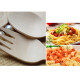 MasterTool - SavingOasis Wooden Cutlery Set, 75pcs/set(Spoon*25,Knife*25,Fork *25)
