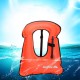 MasterTool - Snorkel Vest-Red, Adults Portable Inflatable Swim Vest Jackets for Snorkeling Swimming Diving Safety
