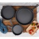 MasterTool - Pure Cast Iron Skillet Pan - Outdoor or Household use