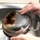MasterTool - Stainless Steel Scrubber Cast Iron Cleaner Kitchen Household Chain Scrubber, XL Size, 5 x 5 inch