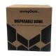 MasterTool - 【Degradable and Microwavable Use】Eco-Friendly Biodegradable Sugarcane Paper Bowls (700ml) - 19cm