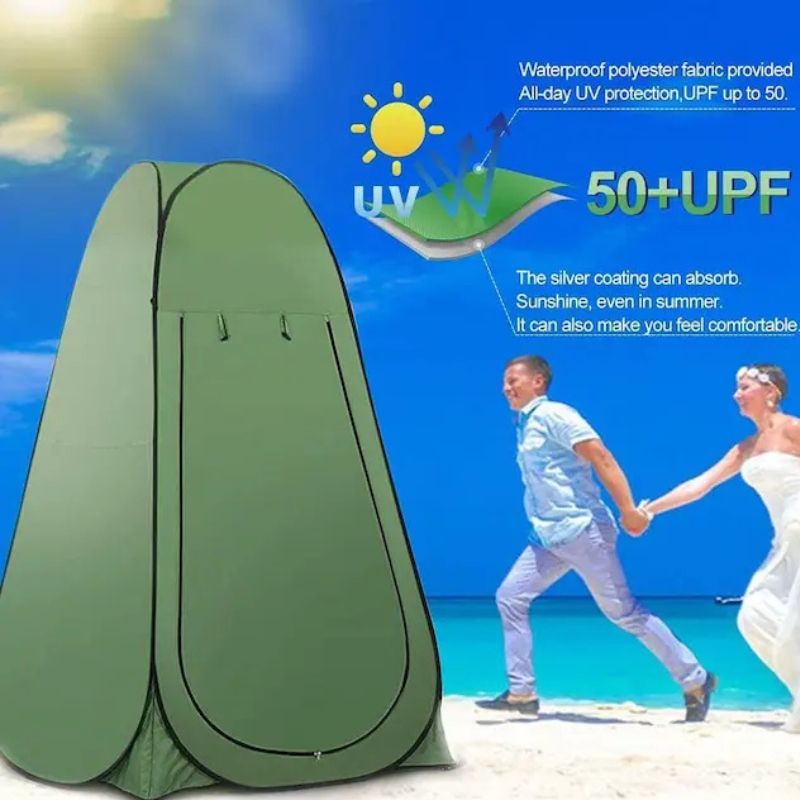 Multipurpose outdoor shower tent, changing clothes tent with the window, toilet tent single person