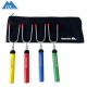 MasterTool - Color Pack of 4 (1 each Red/Green/Purple/Yellow) - Marshmallow Rod Retractable Rotary BBQ Fork