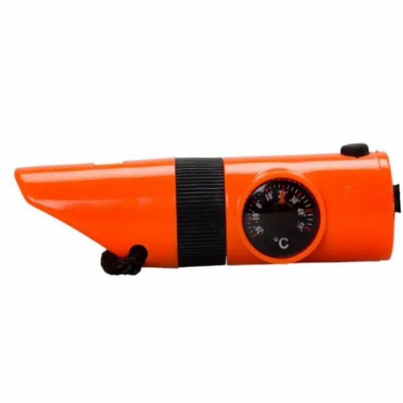7-in-1 Multifunctional whistle Outdoor hiking camping survival whistle High decibel survival whistle
