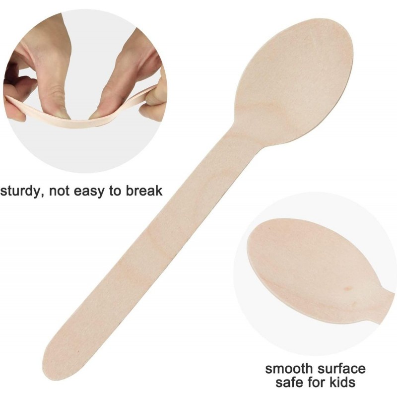 MasterTool - SavingOasis Wooden Spoon Set, 25pcs/set