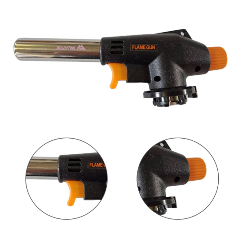 MasterTool - Outdoor high temperature ceramic core flame gun barbecue kitchen baking butane gas gas