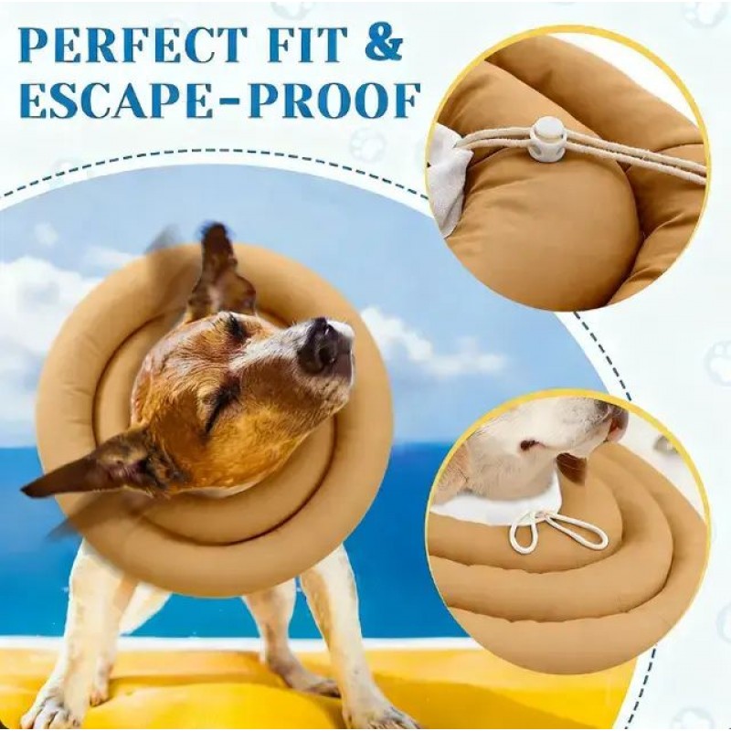 MasterCub Soft Dog Cone Alternative After Surgery-XL Size,Dog Recovery Cones,Elizabethan Collar