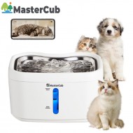 MasterCub 2.5L APP Monitoring Cat Water Fountain with Wireless Pump, Pet Water Fountain for Animals