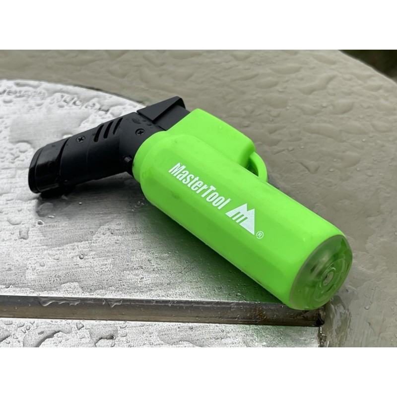 MasterTool - BBQ charcoal inflatable spray gun windproof lighter with gas, Lime
