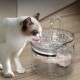 MasterCub 【2.2L Capacit】 Smart Pet Water Dispenser for animals , Ultra-Quiet Cat Drinking Fountain,Cat Fountain