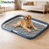 MasterCub Dog Potty Tray,  Indoor Pet Pee Pad Holder, Bathroom Dog Litter Box 