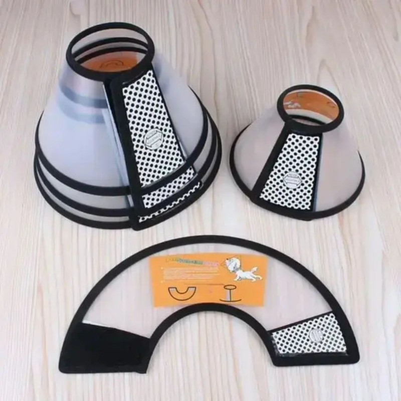 MasterCub Pet Dogs Cats Cone Protective Collar Wound Healing Protection Cover Size:3#