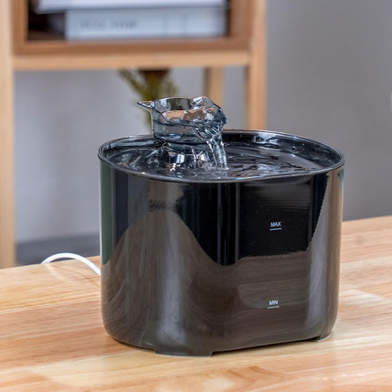 MasterCub 2.2L Cat Fountain, Quiet Operation, Automatic Water Dispenser for Pets, Versatile, Large Capacity