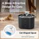MasterCub 2.2L Cat Fountain, Quiet Operation, Automatic Water Dispenser for Pets, Versatile, Large Capacity