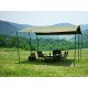 MasterTool - 2.5x2.5m Tent Tarp,canopy-light green, with shading and waterproof functions. Portable canopy,Tarp