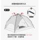 MasterTool - 3-4 Person Double Layer Three Use Automatic Tent - light green