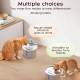 MasterCub 2.2L Stainless Steel Drinking Fountain for animals , Ultra-Quiet Cat Drinking Fountain,Cat Fountain