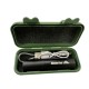 MasterTool - Mini USB Rechargeable Bright Flashlight 100 Lumens Micro Mini Torch IP44 Waterproof