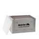 MasterTool - Outdoor Camping Folding Open Side Storage Box 30L,Khaki, Household Folding Storage Box