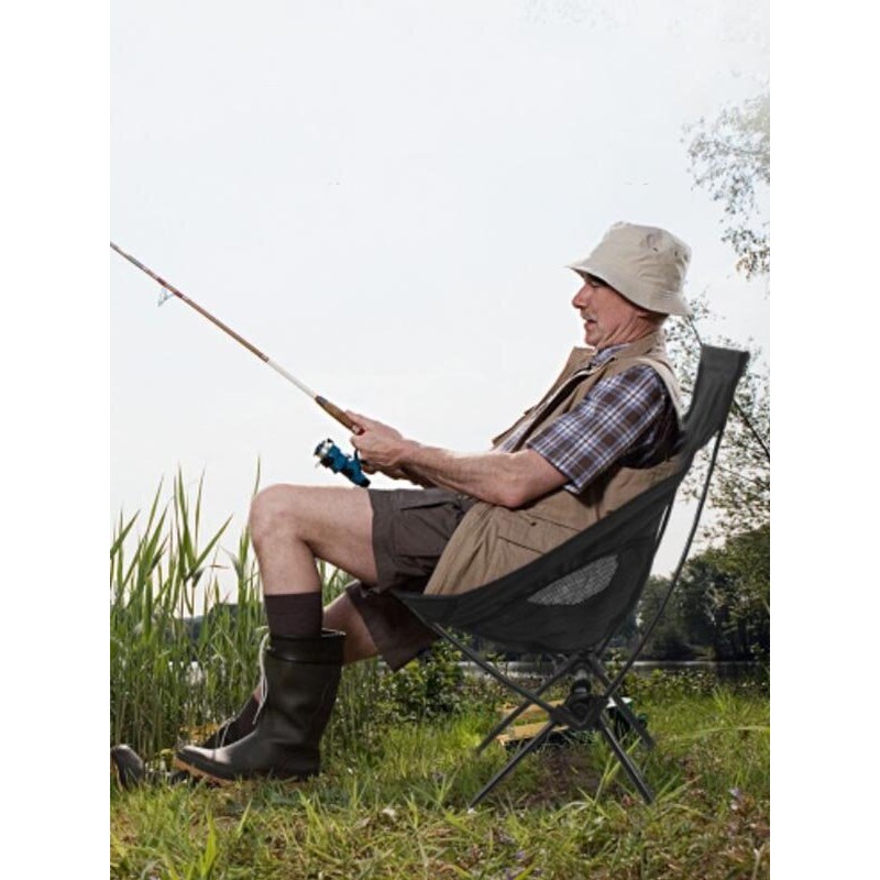 New style lightweight Folding High Back Camping Outdoor Chair with