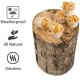 MasterTool - All Natural Wood Wool Fuel Cups. 16 Pieces per Bag. Made of Wood Wool with Paraffin Wax Coating