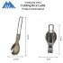 Stainless Steel Folding Rice Ladle Chinese Spoon