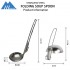 Stainless Steel Folding Soup Spoon Ladle