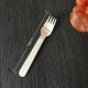 MasterTool - SavingOasis 50 pcs 100%Composable Eco-Friendly Wooden Disposble Cultery (Spoon x 25 + Fork x 25)