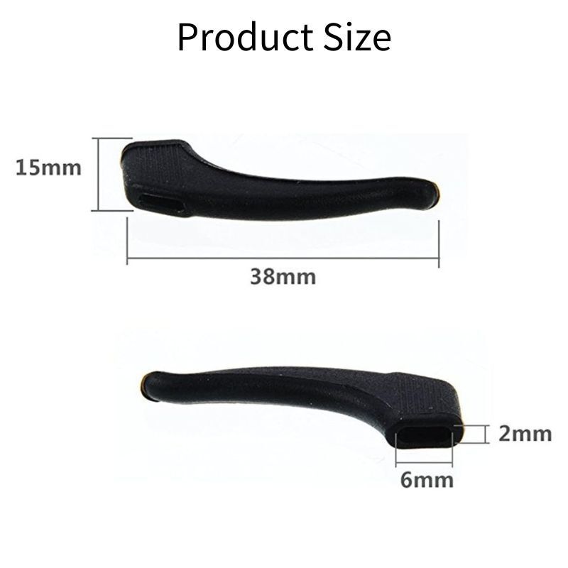 MasterTool Silicone glasses non-slip ear hooks ear hooks(3 pairs) sports summer essential