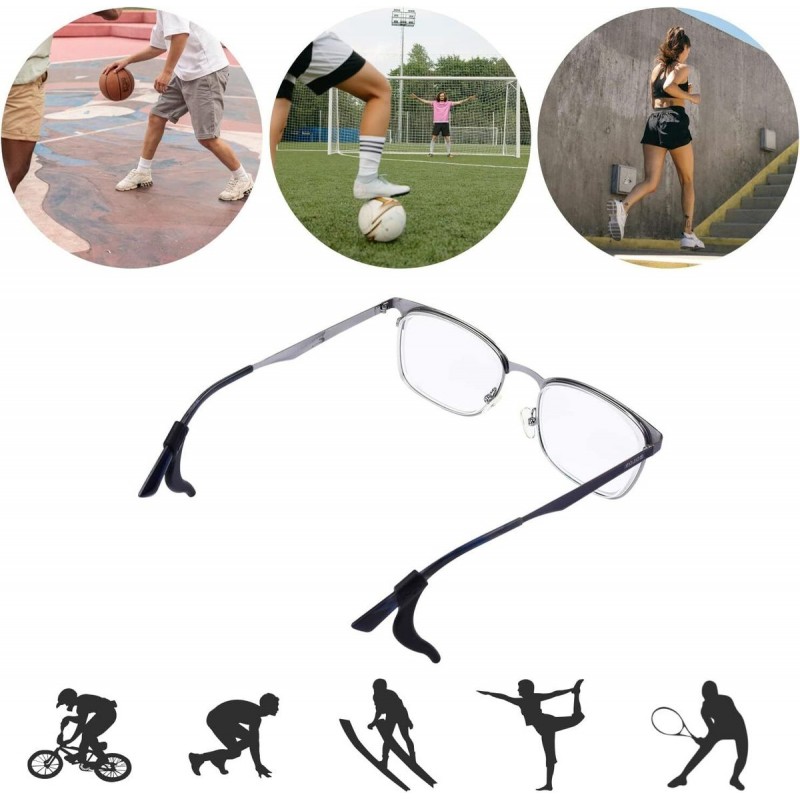 MasterTool Silicone glasses non-slip ear hooks ear hooks(3 pairs) sports summer essential