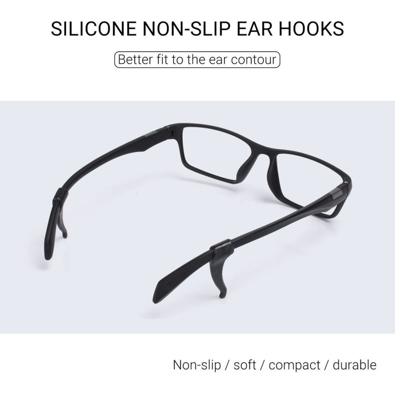 MasterTool Silicone glasses non-slip ear hooks ear hooks(3 pairs) sports summer essential