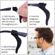 MasterTool Silicone glasses non-slip ear hooks ear hooks(3 pairs) sports summer essential