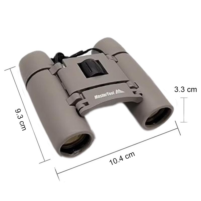 MasterTool - 30x60 Small Binoculars, Grey, Compact for Adults Kids, Mini Binocular for Bird Watching Traveling 