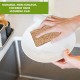 Savingoasis 5 PCS Coconut Scrubbing Pads, Dish Scrubber Scrubbing Pads for Dishes, Coir Scrubber