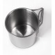 MasterTool - Stainless Steel Travel Camping Mug, Beer Whiskey Coffee Tea Handle Cup, Kitchen Noodle Cups