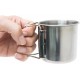 MasterTool - Stainless Steel Travel Camping Mug, Beer Whiskey Coffee Tea Handle Cup, Kitchen Noodle Cups