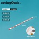 SavingOasis Eco-Friendly Colour Paper Straw(6*197mm)