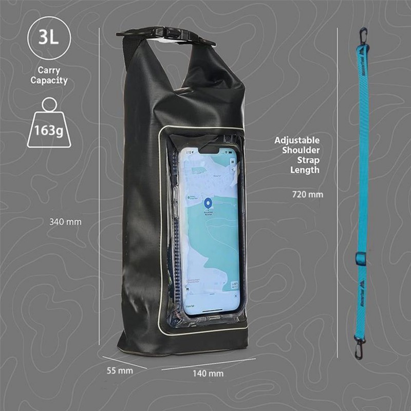 MasterTool - IP68 Waterproof bag-3L(Black)