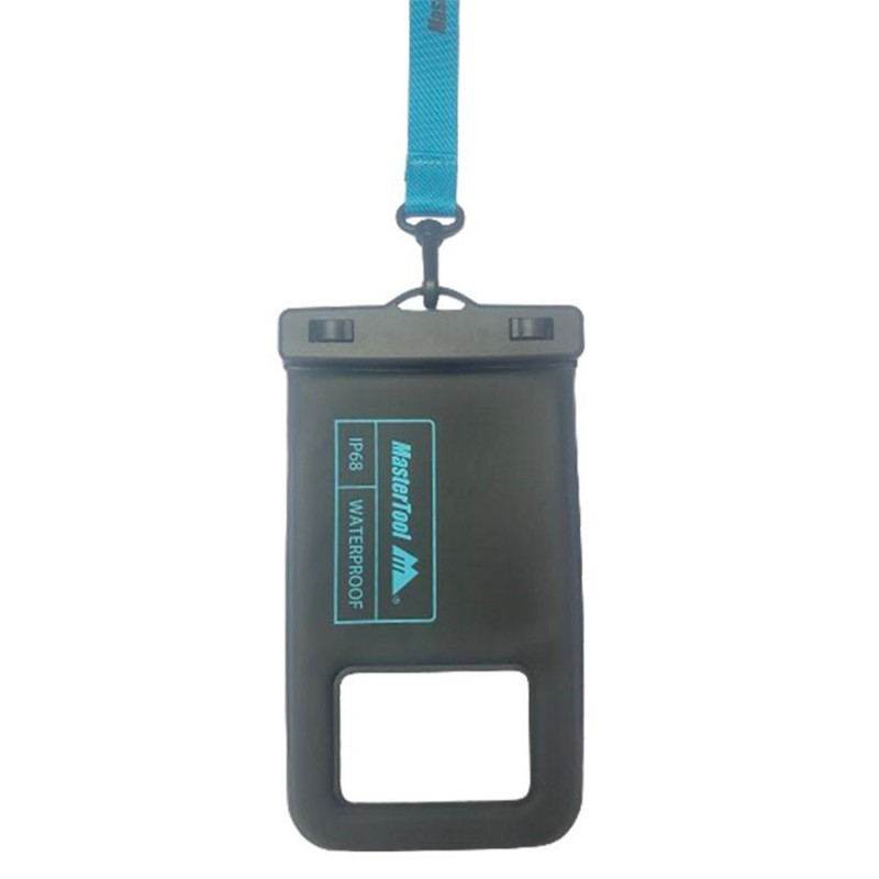 MasterTool - IP68 Waterproof Phone Pouch Splash Bag，Black