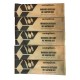 Savingoasis 50 sets 4-pc-set 100% Composable Wooden Disposable Flatware(Spoon+Fork+Knife+Napkin x50)